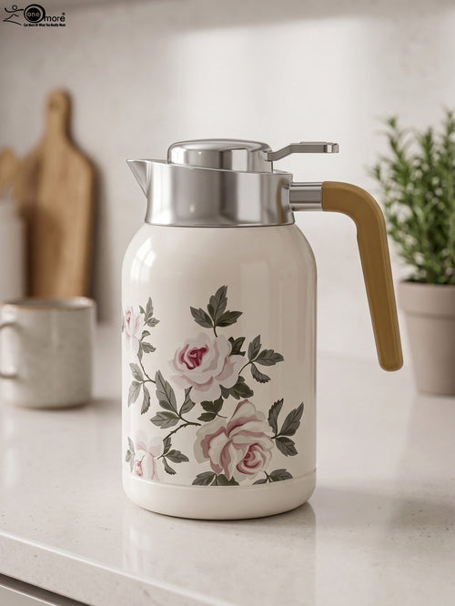 2L Vintage Floral Vacuum Thermal Flask