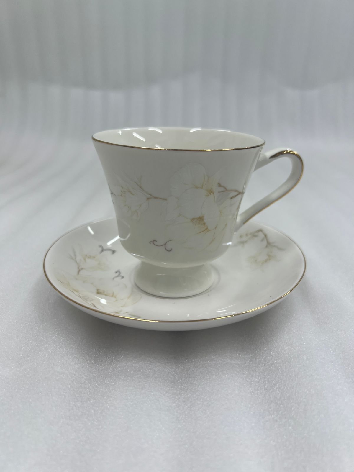Floral Super Bone  Cup & Saucer