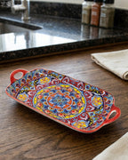 Handcrafted Marakish Ceramic Serving Dish