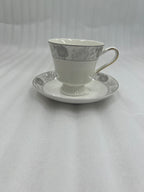 Elegant Floral Super Bone China Cup & Saucer
