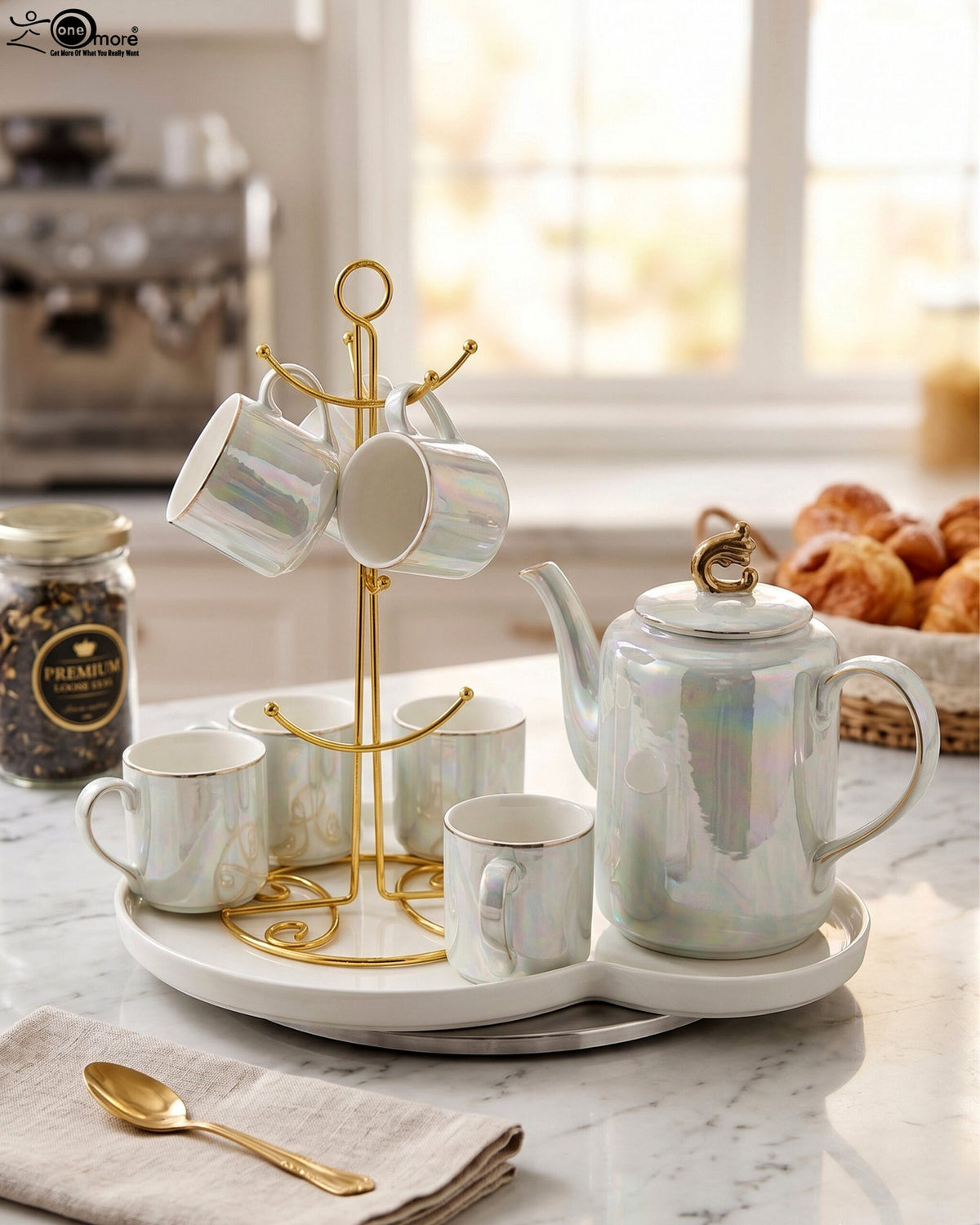 Elegant Ceramic Tea Set