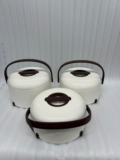 3-Piece XL Stainless Steel Hotpot Set (3L, 4L, 5L)