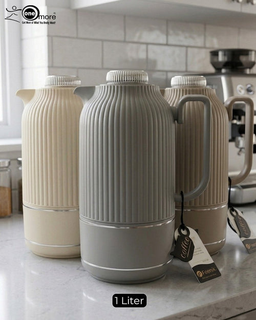 1L Ribbed Nordic Thermal Flask