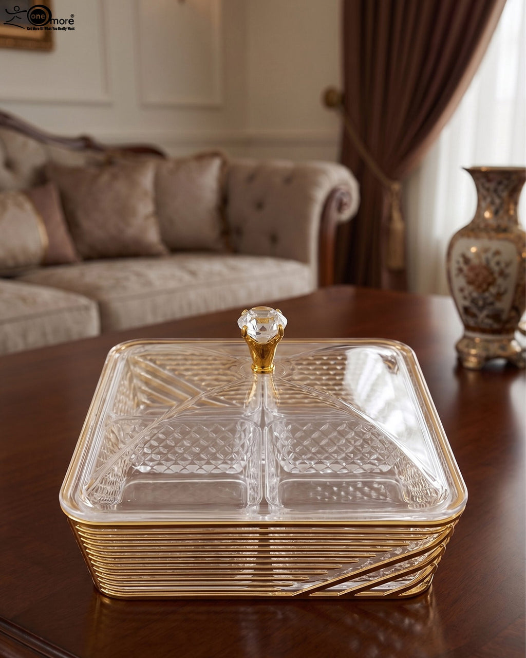 Buy Luxury Acrylic Dry Fruit Dish