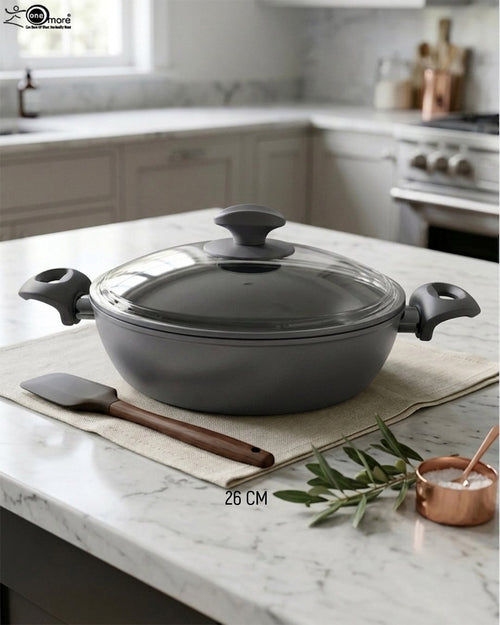 26cm Diamond-Infused Non-Stick Casserole | Made in Turkey
