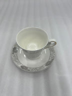 Elegant Floral Super Bone China Cup & Saucer