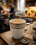 Regal Greek Key Bone China Mug Set