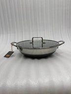 Honey Comb Laser-Etched Non-Stick Wok