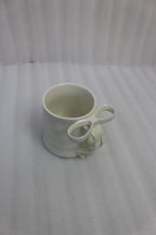 Chic Bow Handle Ceramic Mugs