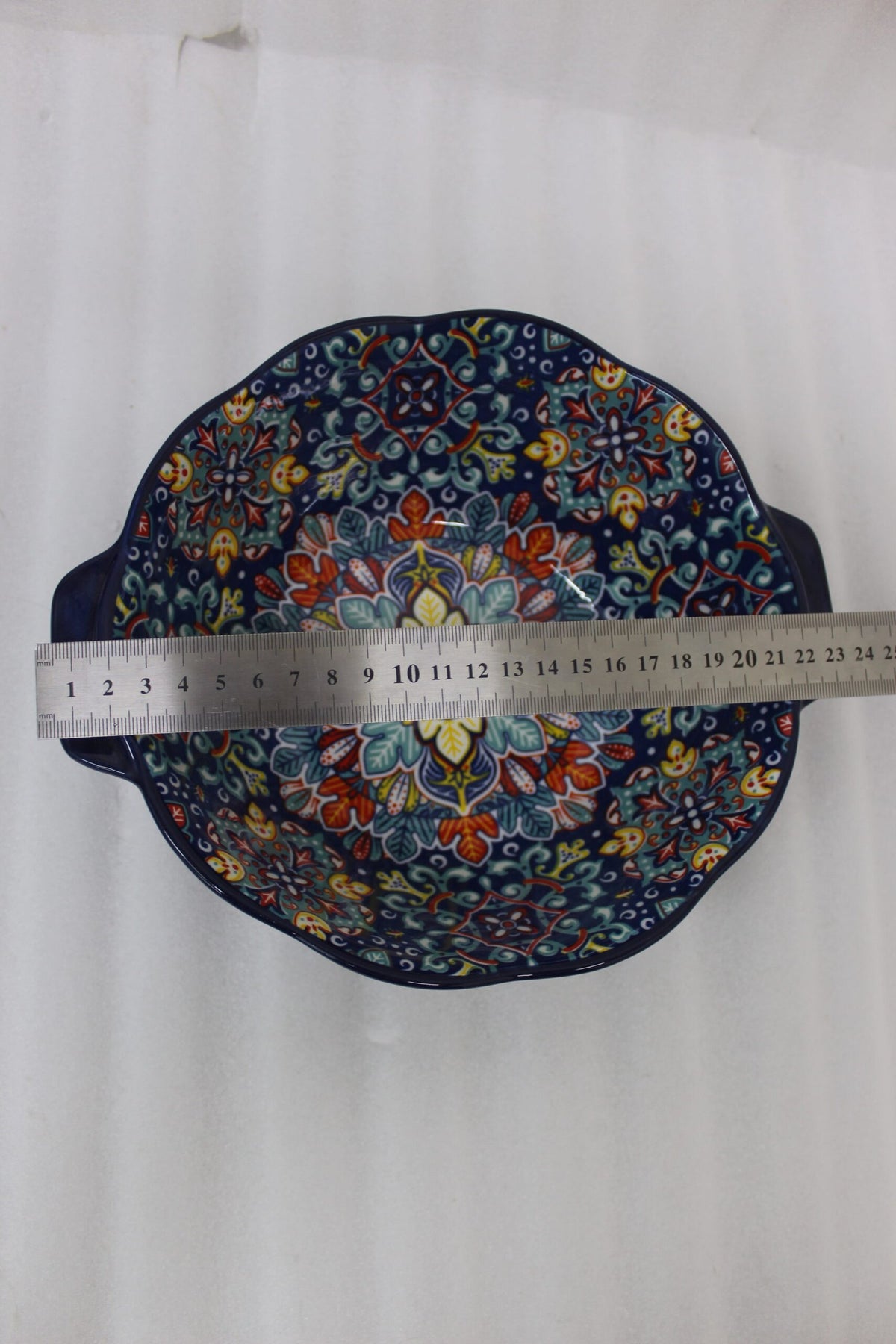 Marakish Ceramic Double Handle Bowl