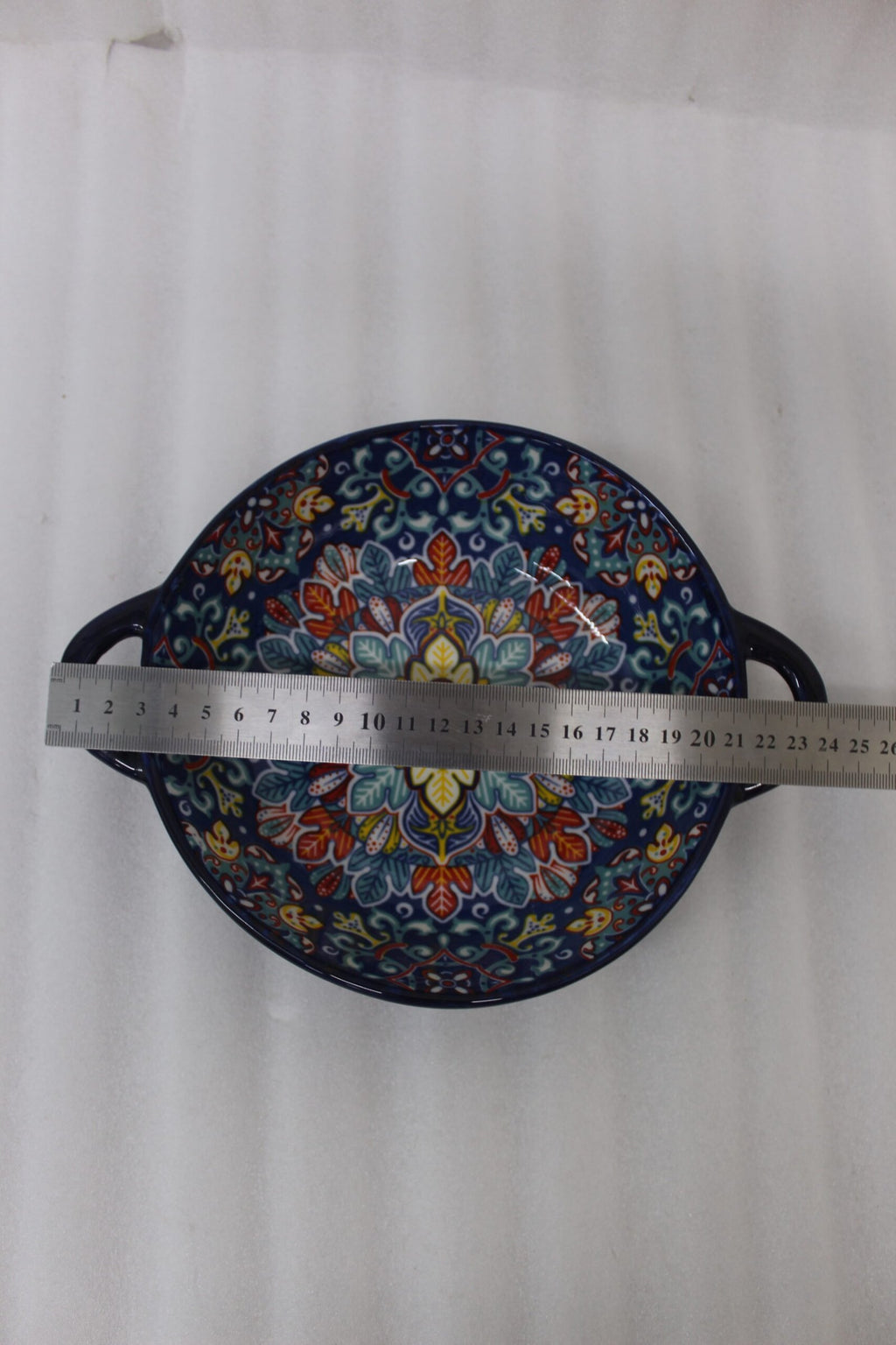 Marakish Ceramic Double Handle Bowl