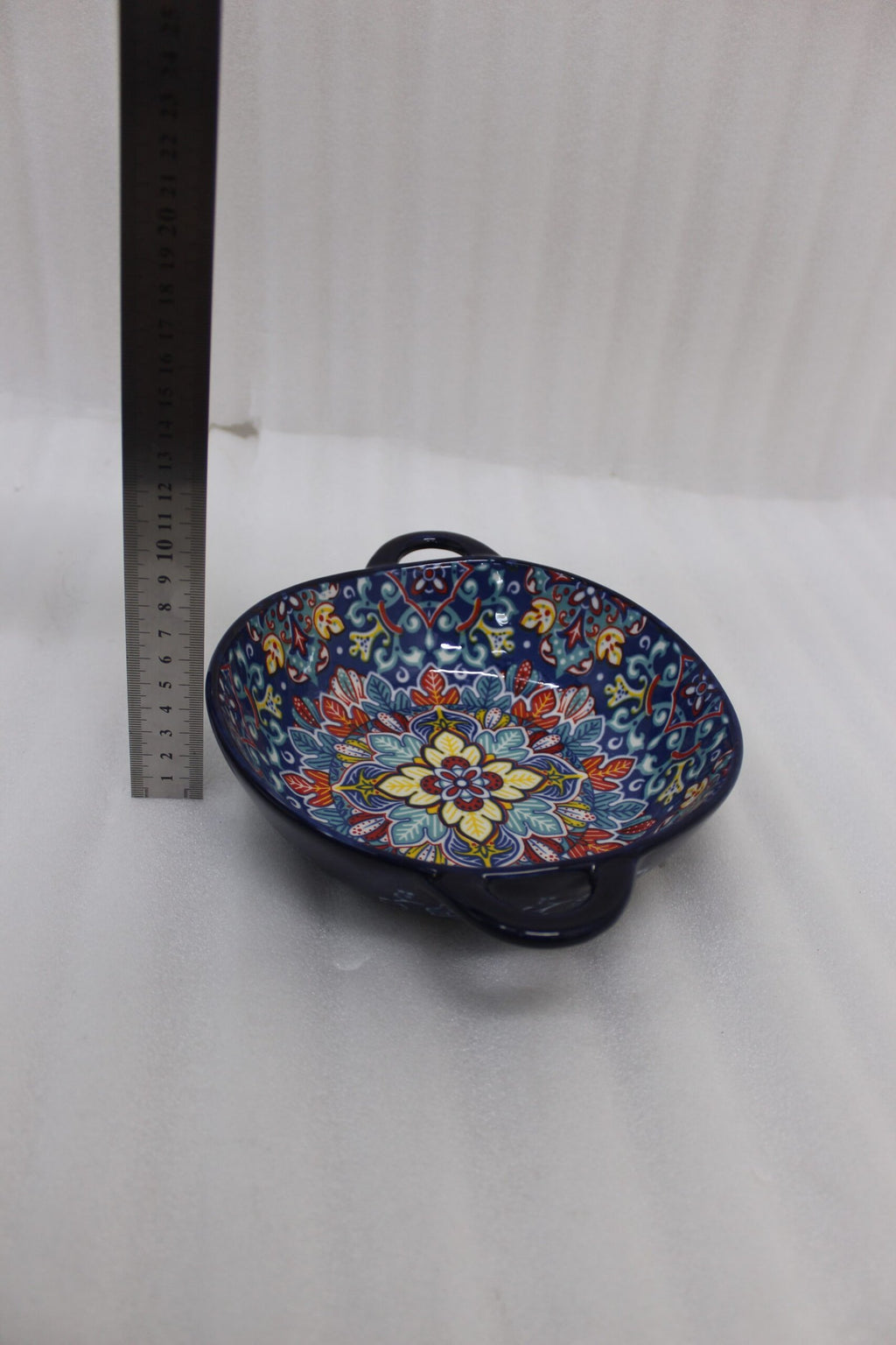 Marakish Ceramic Double Handle Bowl