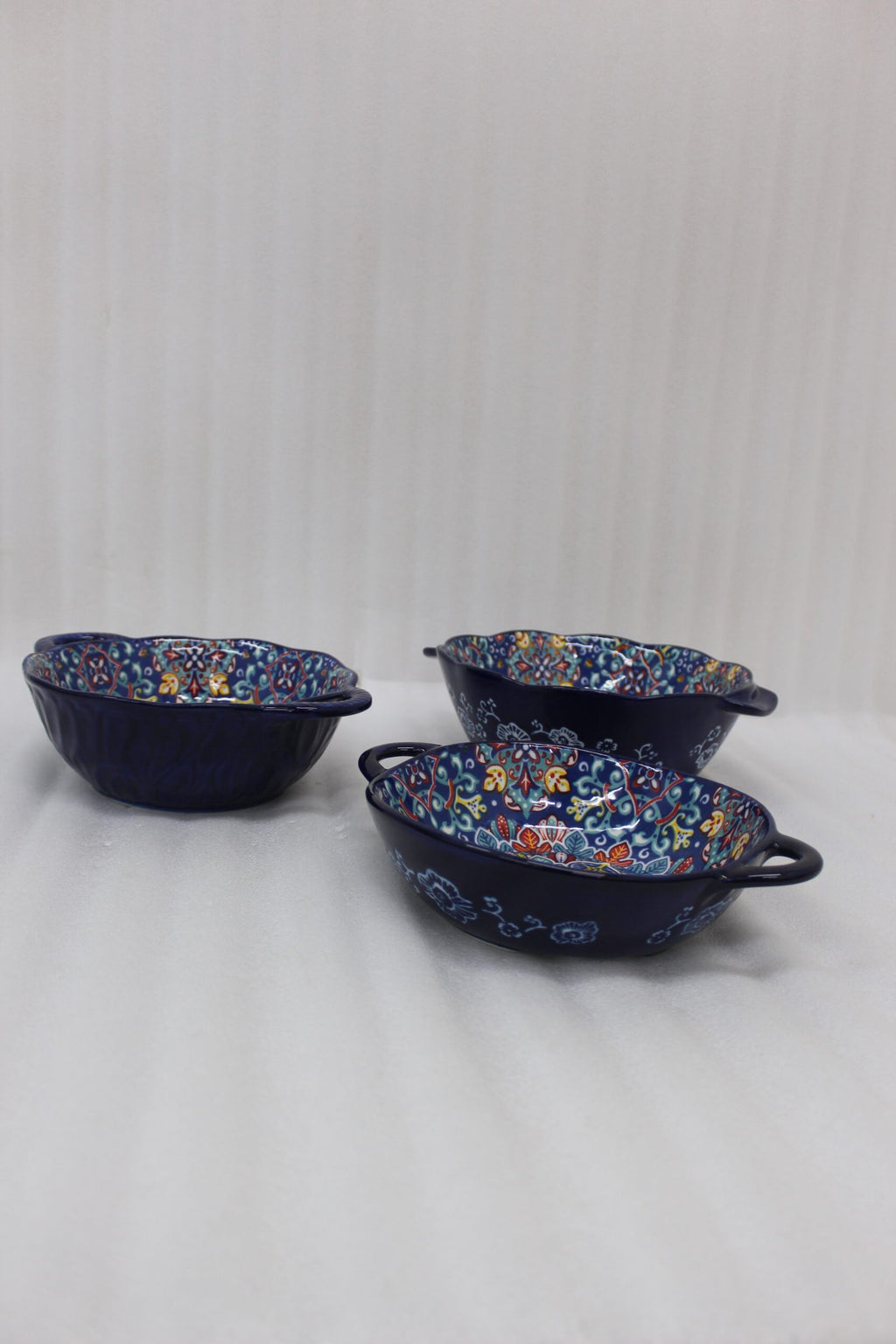 Marakish Ceramic Double Handle Bowl