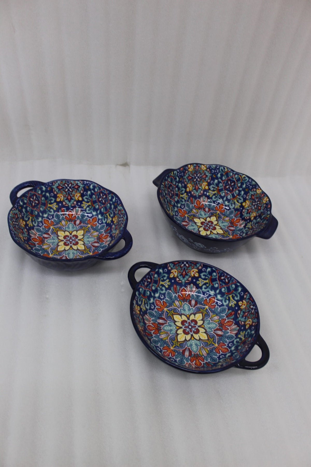Marakish Ceramic Double Handle Bowl