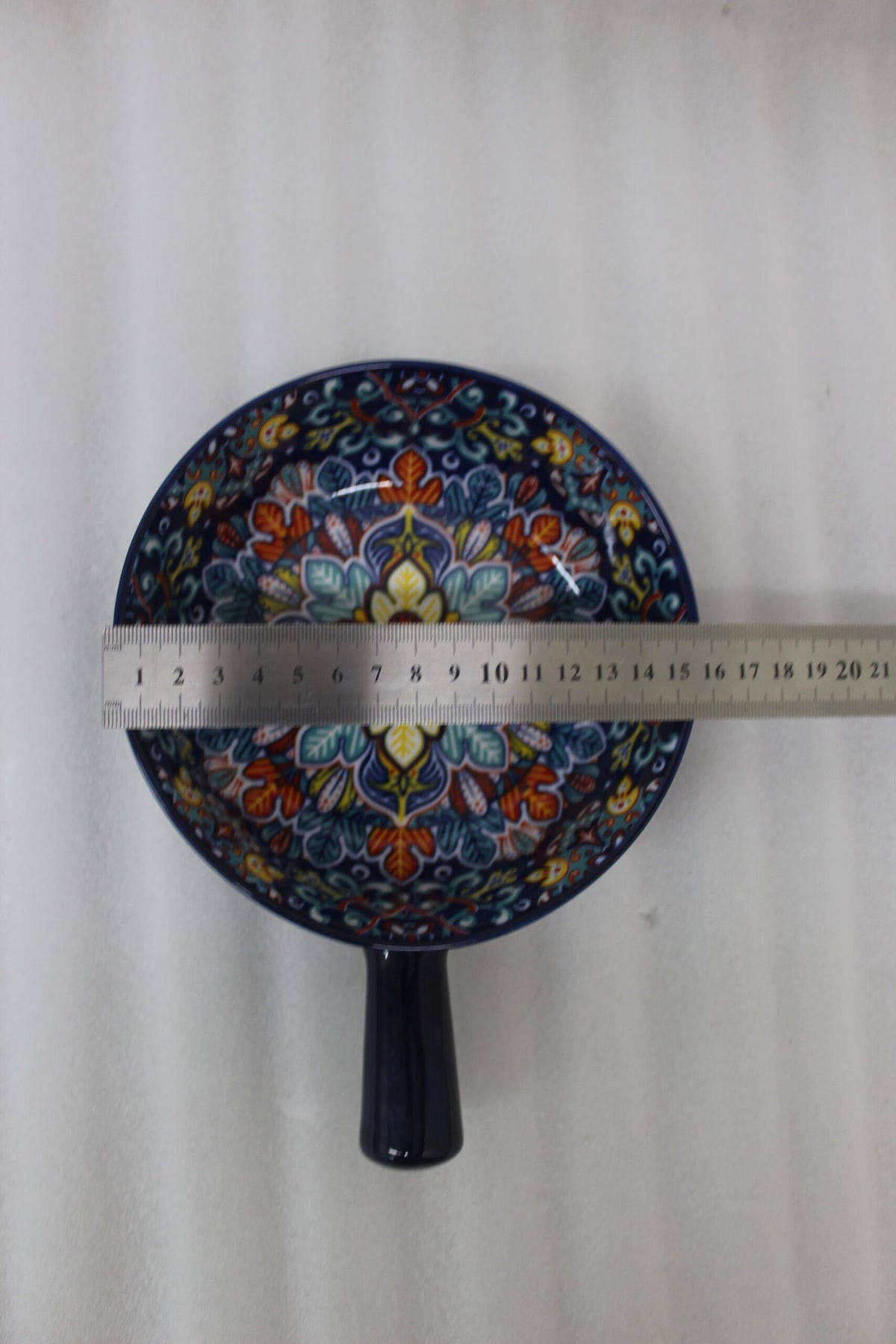 Decorative Marrakesh Ceramic Bowl with Handle