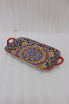 Handcrafted Marakish Ceramic Serving Dish